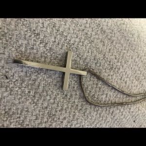 Silver Cross Necklace